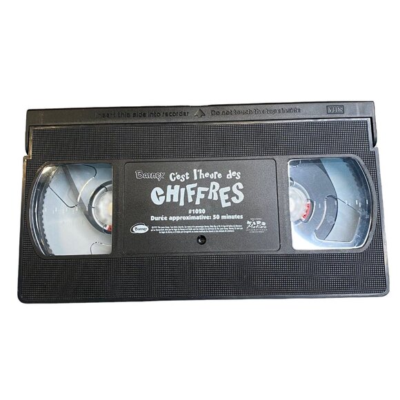 Barney C’est L’heure Des Chiffres VHS Francais French Clamshell HTF - Picture 3 of 3